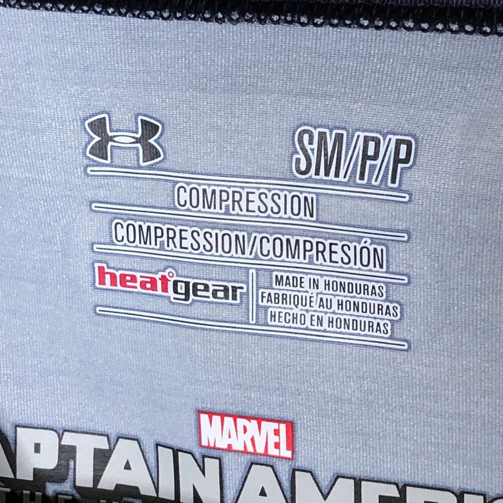 Under Armour Captain America Compression Shirt S - Picture 4 of 7